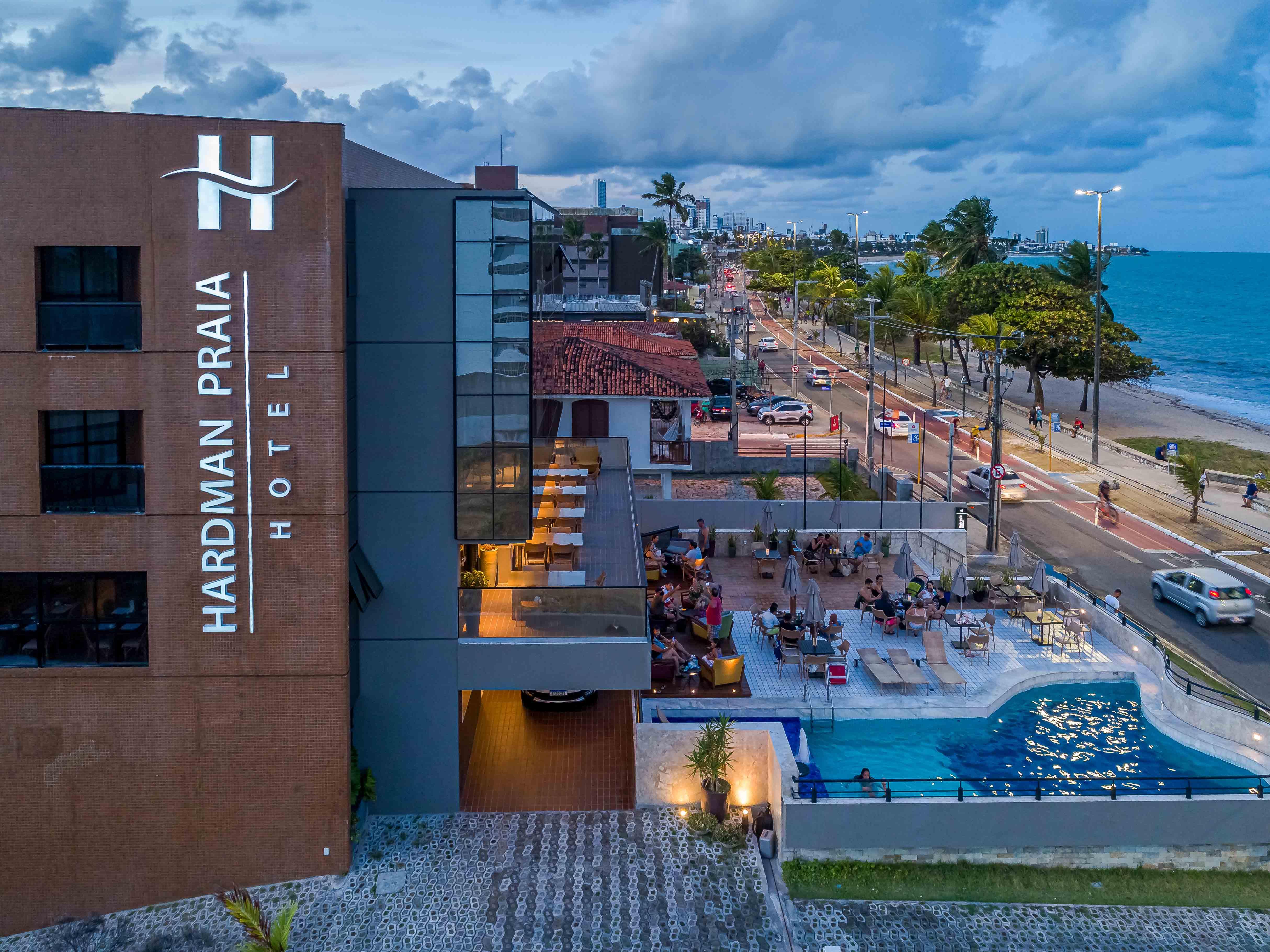 Hardman Praia Hotel Жуан-Песоа Экстерьер фото